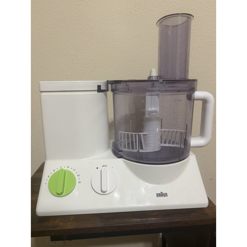 Braun FP3010 Tribute Collection Food Processor & Accessories 12 Cup Capacity